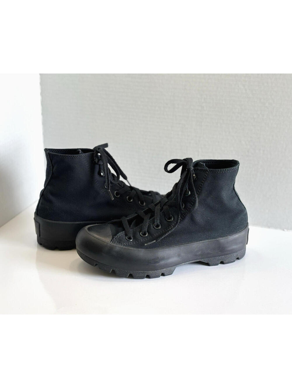 Converse Chuck Taylor All Star Hi Lugged Sneaker Women's 8 Black Athletic Shoes